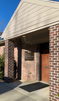 entrance of acupuncture clinic